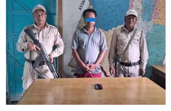 cadre arrested from Imphal East