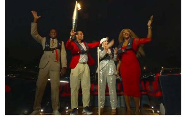 Paris Olympics Stars from sports and entertainment world attended the opening ceremony