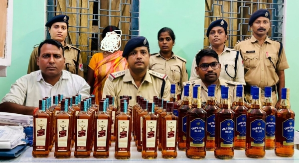 ਬਰਾਮਦ ਕੀਤੀ ਗਈ ਸ਼ਰਾਬ ਅਤੇ ਕਾਬੂ ਮੁਲਜ਼ਮ