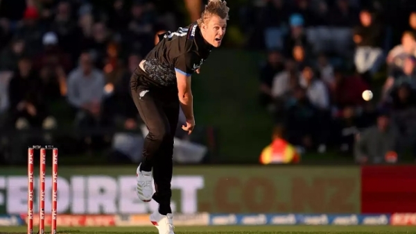 ਨਿਊਜ਼ੀਲੈਂਡ ਦੇ ਤੇਜ਼ ਗੇਂਦਬਾਜ਼ ਕਾਈਲ ਜੈਮੀਸਨ ਨਿਊਜ਼ੀਲੈਂਡ ਦੇ ਤੇਜ਼ ਗੇਂਦਬਾਜ਼ ਕਾਈਲ ਜੈਮੀਸਨ