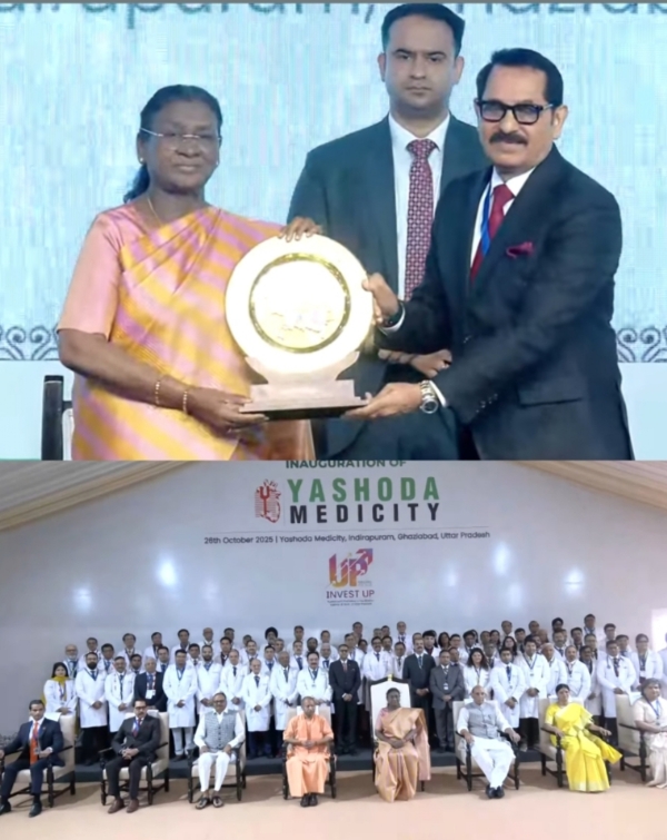 ਯਸ਼ੋਦਾ ਮੈਡੀਸਿਟੀ ਦੇ ਉਦਘਾਟਨ ਮੌਕੇ ਰਾਸ਼ਟਰਪਤੀ ਮੁਰਮੂ ਯਸ਼ੋਦਾ ਮੈਡੀਸਿਟੀ ਦੇ ਉਦਘਾਟਨ ਮੌਕੇ ਰਾਸ਼ਟਰਪਤੀ ਮੁਰਮੂ