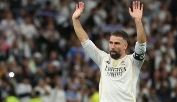 ਰੀਅਲ ਮੈਡ੍ਰਿਡ ਦੇ ਕਪਤਾਨ ਅਤੇ ਡਿਫੈਂਡਰ ਡੈਨੀ ਕਾਰਵਲਹਾਲ