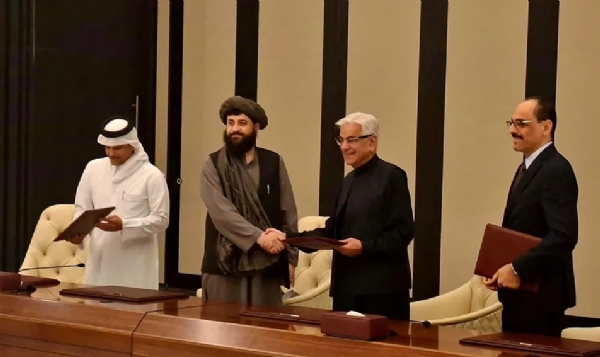 ਪਾਕਿਸਤਾਨ ਅਤੇ ਅਫਗਾਨਿਸਤਾਨ ਦੇ ਪ੍ਰਤੀਨਿਧੀਆਂ ਨੇ 20 ਅਕਤੂਬਰ ਨੂੰ ਦੋਹਾ, ਕਤਰ ਵਿੱਚ ਮੁਲਾਕਾਤ ਕੀਤੀ। ਫੋਟੋ: ਇੰਟਰਨੈੱਟ ਮੀਡੀਆ
