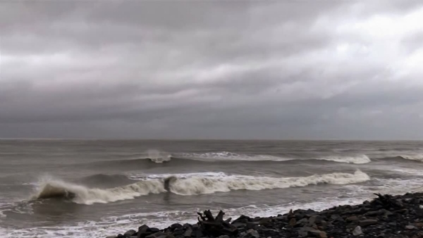 ਚੱਕਰਵਾਤ ਮੋਂਥਾ ਤੋਂ ਬਾਅਦ ਉੱਠ ਰਹੀਆਂ ਸਮੁੰਦਰੀ ਲਹਿਰਾਂ ਦੀ ਤਸਵੀਰ