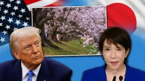 ਜਾਪਾਨੀ ਪ੍ਰਧਾਨ ਮੰਤਰੀ ਸਾਨੇ ਤਾਕਾਇਚੀ ਅਤੇ ਅਮਰੀਕੀ ਰਾਸ਼ਟਰਪਤੀ ਟਰੰਪ