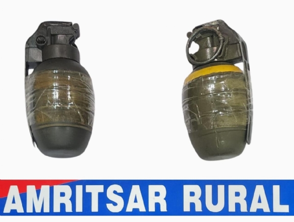 ਬਰਾਮਦ ਕੀਤੇ ਗਏ ਹੈਂਡ ਗ੍ਰਨੇਡ