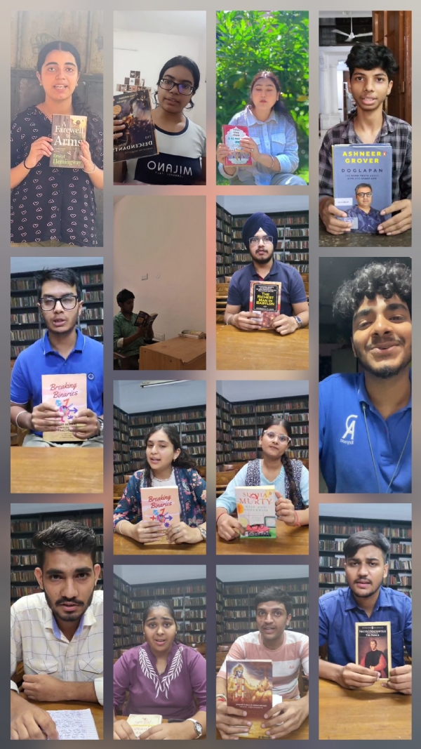ਲਾਜਪਤ ਰਾਏ ਲਾਇਬ੍ਰੇਰੀ, ਡੀਏਵੀ ਕਾਲਜ, ਜਲੰਧਰ ਨੇ ਇੱਕ ਪੁਸਤਕ ਸਮੀਖਿਆ ਮੁਕਾਬਲਾ ਕਰਵਾਇਆ।