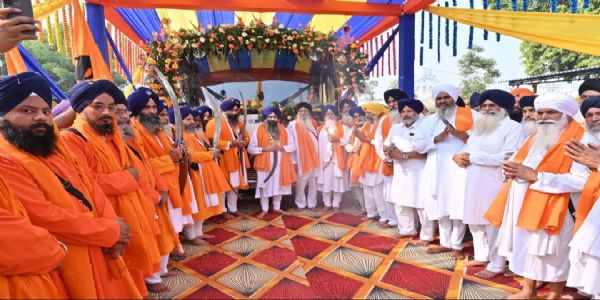 ਅਸਾਮ ਤੋਂ ਆਰੰਭ ਹੋਇਆ ਸ਼ਹੀਦੀ ਨਗਰ ਕੀਰਤਨ ਤਖ਼ਤ ਸ੍ਰੀ ਦਮਦਮਾ ਸਾਹਿਬ ਤੋਂ ਖ਼ਾਲਸਾਈ ਜਾਹੋ-ਜਲਾਲ ਨਾਲ ਅਗਲੇ ਪੜਾਅ ਲਈ ਹੋਇਆ ਰਵਾਨਾ