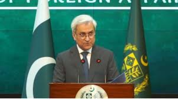 ਪਾਕਿਸਤਾਨੀ ਵਿਦੇਸ਼ ਮੰਤਰਾਲੇ ਦੇ ਬੁਲਾਰੇ ਤਾਹਿਰ ਅੰਦਰਾਬੀ