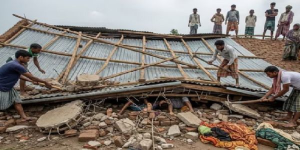 ਬਿਹਾਰ ਦੇ ਦਾਨਾਪੁਰ ’ਚ ਕੱਚਾ ਘਰ ਡਿੱਗਿਆ, ਪਤੀ-ਪਤਨੀ ਅਤੇ ਤਿੰਨ ਬੱਚਿਆਂ ਦੀ ਮੌਤ