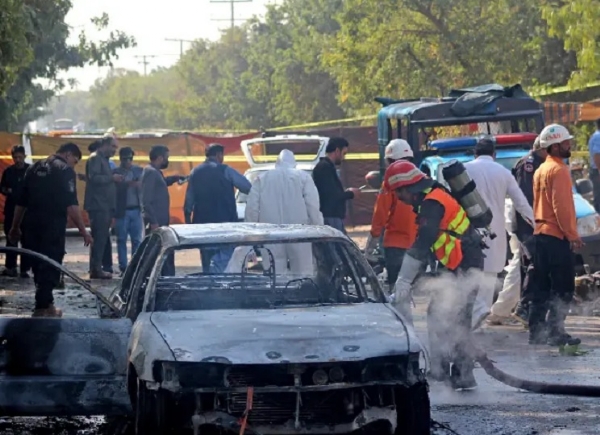 ਮੰਗਲਵਾਰ ਨੂੰ ਇਸਲਾਮਾਬਾਦ ਵਿੱਚ ਹੋਏ ਧਮਾਕੇ ਵਿੱਚ ਬਾਰਾਂ ਲੋਕ ਮਾਰੇ ਗਏ। ਫੋਟੋ: ਇੰਟਰਨੈੱਟ ਮੀਡੀਆ