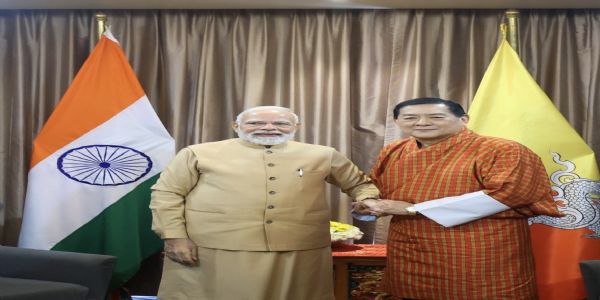 ਪ੍ਰਧਾਨ ਮੰਤਰੀ ਮੋਦੀ ਨੇ ਭੂਟਾਨ ਦੇ ਚੌਥੇ ਰਾਜਾ ਨਾਲ ਕੀਤੀ ਮੁਲਾਕਾਤ, ਗਲੋਬਲ ਪੀਸ ਪ੍ਰਾਰਥਨਾ ਉਤਸਵ ਵਿੱਚ ਹਿੱਸਾ ਲਿਆ