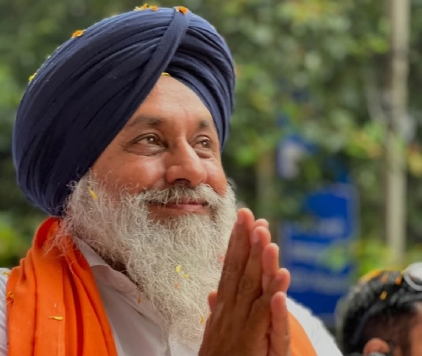 ਸੁਖਬੀਰ ਸਿੰਘ ਬਾਦਲ। ਸੁਖਬੀਰ ਸਿੰਘ ਬਾਦਲ।