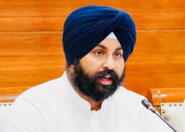 ਮੰਤਰੀ ਹਰਜੋਤ ਸਿੰਘ ਬੈਂਸ।