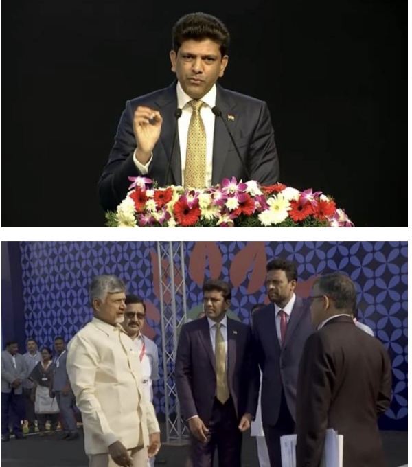 ਕੇਂਦਰੀ ਮੰਤਰੀ ਡਾ: ਚੰਦਰਸ਼ੇਖਰ ਨੇ ਨਿਵੇਸ਼ਕਾਂ ਨੂੰ ਭਾਰਤ ਦੀ ਵਿਕਾਸ ਯਾਤਰਾ ਵਿੱਚ ਹਿੱਸਾ ਲੈਣ ਦੀ ਅਪੀਲ ਕੀਤੀ ਕੇਂਦਰੀ ਮੰਤਰੀ ਡਾ: ਚੰਦਰਸ਼ੇਖਰ ਨੇ ਨਿਵੇਸ਼ਕਾਂ ਨੂੰ ਭਾਰਤ ਦੀ ਵਿਕਾਸ ਯਾਤਰਾ ਵਿੱਚ ਹਿੱਸਾ ਲੈਣ ਦੀ ਅਪੀਲ ਕੀਤੀ