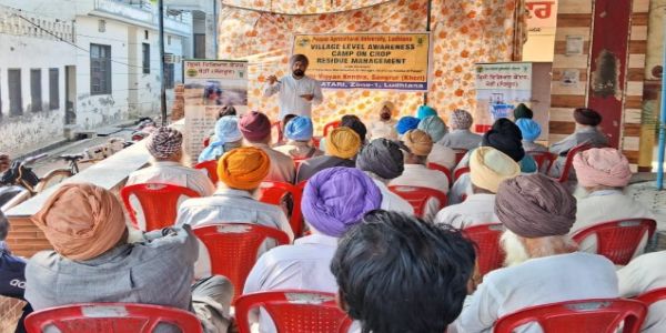 ਭੋਜੋਵਾਲੀ ਵਿਖੇ ਪਰਾਲੀ ਪ੍ਰਬੰਧਨ ਬਾਰੇ ਜਾਗਰੂਕਤਾ ਕੈਂਪ ਦਾ ਆਯੋਜਨ