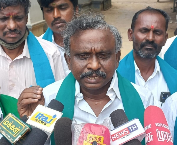 ਤਾਮਿਲਨਾਡੂ ਦੇ ਸਾਰੇ ਕਿਸਾਨ ਸੰਗਠਨਾਂ ਦੀ ਤਾਲਮੇਲ ਕਮੇਟੀ ਦੇ ਪ੍ਰਧਾਨ ਤਾਮਿਲਨਾਡੂ ਦੇ ਸਾਰੇ ਕਿਸਾਨ ਸੰਗਠਨਾਂ ਦੀ ਤਾਲਮੇਲ ਕਮੇਟੀ ਦੇ ਪ੍ਰਧਾਨ