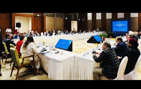 ਪੰਜਾਬ — ਕਨਫੈਡਰੇਸ਼ਨ ਆਫ ਇੰਡਿਆਨ ਇੰਡਸਟਰੀ (CII) ਨਾਰਦਰਨ ਰੀਜਨ ਦੀ ਅੰਮ੍ਰਿਤਸਰ ਵਿੱਚ ਹੋਈ ਰੀਜਨਲ ਕੌਂਸਲ ਮੀਟਿੰਗ ਦਾ ਦ੍ਰਿਸ਼। ਪੰਜਾਬ — ਕਨਫੈਡਰੇਸ਼ਨ ਆਫ ਇੰਡਿਆਨ ਇੰਡਸਟਰੀ (CII) ਨਾਰਦਰਨ ਰੀਜਨ ਦੀ ਅੰਮ੍ਰਿਤਸਰ ਵਿੱਚ ਹੋਈ ਰੀਜਨਲ ਕੌਂਸਲ ਮੀਟਿੰਗ ਦਾ ਦ੍ਰਿਸ਼।