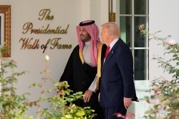 ਟਰੰਪ-ਬਿਨ ਸਲਮਾਨ ਮੁਲਾਕਾਤ ਟਰੰਪ-ਬਿਨ ਸਲਮਾਨ ਮੁਲਾਕਾਤ