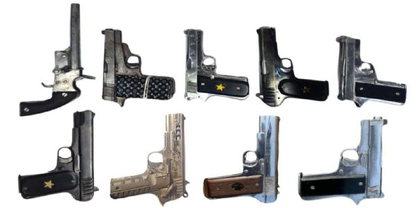 ਜੱਗਾ ਫੁਕੀਵਾਲ ਫਿਰੌਤੀ ਗਿਰੋਹ ਦੇ ਮੁੱਖ ਮੈਂਬਰ ਸਮੇਤ ਤਿੰਨ ਵਿਅਕਤੀ 9 ਪਿਸਤੌਲਾਂ ਸਮੇਤ ਕਾਬੂ