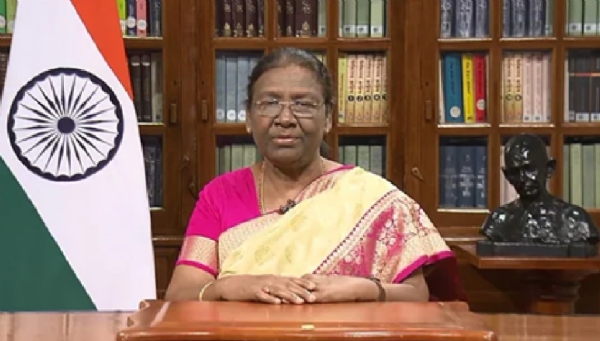 ਰਾਸ਼ਟਰਪਤੀ ਦ੍ਰੋਪਦੀ ਮੁਰਮੂ। ਫਾਈਲ ਫੋਟੋ ਰਾਸ਼ਟਰਪਤੀ ਦ੍ਰੋਪਦੀ ਮੁਰਮੂ। ਫਾਈਲ ਫੋਟੋ