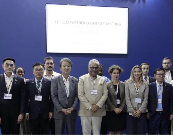 ਕੇਂਦਰੀ ਵਾਤਾਵਰਣ, ਜੰਗਲਾਤ ਅਤੇ ਜਲਵਾਯੂ ਪਰਿਵਰਤਨ ਮੰਤਰੀ ਭੂਪੇਂਦਰ ਯਾਦਵ ਬ੍ਰਾਜ਼ੀਲ ਦੇ ਬੇਲੇਮ ਵਿੱਚ ਆਯੋਜਿਤ ਸੰਯੁਕਤ ਰਾਸ਼ਟਰ ਜਲਵਾਯੂ ਪਰਿਵਰਤਨ ਸੰਮੇਲਨ COP30 ਵਿੱਚ ਮੈਂਬਰ ਦੇਸ਼ਾਂ ਦੇ ਪ੍ਰਤੀਨਿਧੀਆਂ ਨਾਲ। ਕੇਂਦਰੀ ਵਾਤਾਵਰਣ, ਜੰਗਲਾਤ ਅਤੇ ਜਲਵਾਯੂ ਪਰਿਵਰਤਨ ਮੰਤਰੀ ਭੂਪੇਂਦਰ ਯਾਦਵ ਬ੍ਰਾਜ਼ੀਲ ਦੇ ਬੇਲੇਮ ਵਿੱਚ ਆਯੋਜਿਤ ਸੰਯੁਕਤ ਰਾਸ਼ਟਰ ਜਲਵਾਯੂ ਪਰਿਵਰਤਨ ਸੰਮੇਲਨ COP30 ਵਿੱਚ ਮੈਂਬਰ ਦੇਸ਼ਾਂ ਦੇ ਪ੍ਰਤੀਨਿਧੀਆਂ ਨਾਲ।