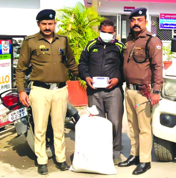 ਪੁਲਿਸ ਵੱਲੋਂ ਕਾਬੂ ਕੀਤਾ ਗਿਆ ਮੁਲਜ਼ਮ