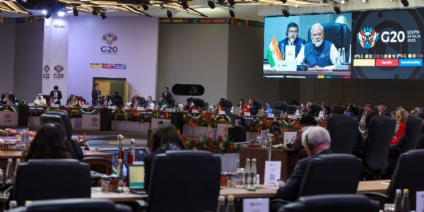 ਪ੍ਰਧਾਨ ਮੰਤਰੀ ਮੋਦੀ ਦੱਖਣੀ ਅਫ਼ਰੀਕਾ ਦੀ ਯਾਤਰਾ ਪੂਰੀ ਕਰਕੇ ਦੇਸ਼ ਪਰਤੇ