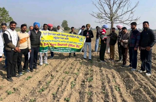 ਕਿਸਾਨ ਸਿਖਲਾਈ ਕੈਂਪ ਦਾ ਦ੍ਰਿਸ਼