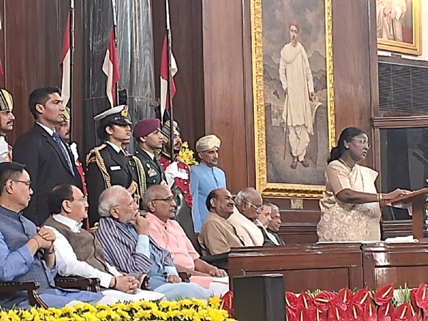 ਸਮਾਗਮ ਨੂੰ ਸੰਬੋਧਨ ਕਰਦੇ ਹੋਏ ਰਾਸ਼ਟਰਪਤੀ