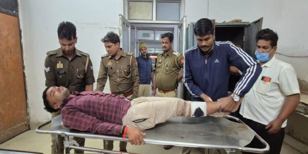 ਮੁੱਠਭੇੜ : ਪੁਲਿਸ ਦੀ ਪਿਸਤੌਲ ਲੈ ਕੇ ਭੱਜਣ ਵਾਲਾ ਗੈਂਗਸਟਰ ਜ਼ਖਮੀ