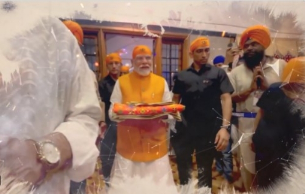 ਵਧਾਈ ਸੰਦੇਸ਼ ਦੇ ਨਾਲ ਵੀਡੀਓ ਅਪਲੋਡ ਕੀਤਾ ਗਿਆ। ਪ੍ਰਧਾਨ ਮੰਤਰੀ ਨਰਿੰਦਰ ਮੋਦੀ ਦੇ ਐਕਸ ਹੈਂਡਲ ਤੋਂ ਲਿਆ ਗਿਆ ਸਕ੍ਰੀਨਸ਼ਾਟ। ਵਧਾਈ ਸੰਦੇਸ਼ ਦੇ ਨਾਲ ਵੀਡੀਓ ਅਪਲੋਡ ਕੀਤਾ ਗਿਆ। ਪ੍ਰਧਾਨ ਮੰਤਰੀ ਨਰਿੰਦਰ ਮੋਦੀ ਦੇ ਐਕਸ ਹੈਂਡਲ ਤੋਂ ਲਿਆ ਗਿਆ ਸਕ੍ਰੀਨਸ਼ਾਟ।