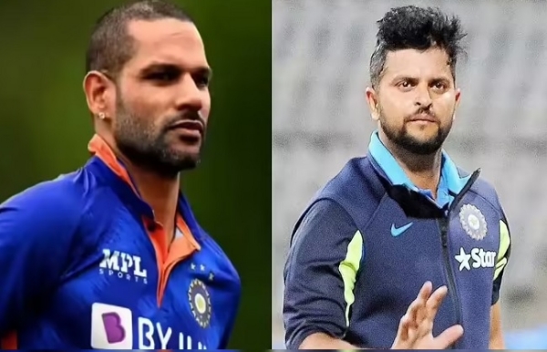 ਸ਼ਿਖਰ ਧਵਨ ਅਤੇ ਸੁਰੇਸ਼ ਰੈਨਾ ਸ਼ਿਖਰ ਧਵਨ ਅਤੇ ਸੁਰੇਸ਼ ਰੈਨਾ