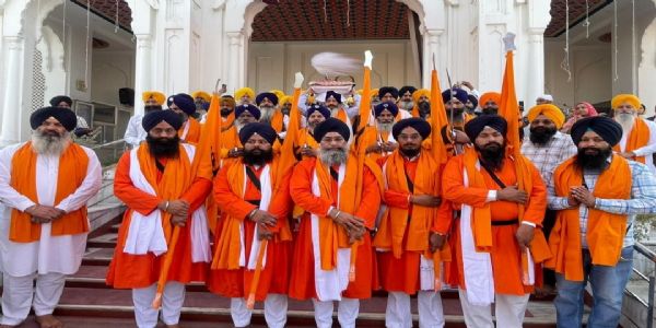 ਅਸਾਮ ਤੋਂ ਆਰੰਭ ਹੋਇਆ ਸ਼ਹੀਦੀ ਨਗਰ ਕੀਰਤਨ ਡੇਰਾ ਬਾਬਾ ਨਾਨਕ ਤੋਂ ਗੁਰਦੁਆਰਾ ਸ੍ਰੀ ਬੁਰਜ ਸਾਹਿਬ ਧਾਰੀਵਾਲ ਲਈ ਹੋਇਆ ਰਵਾਨਾ