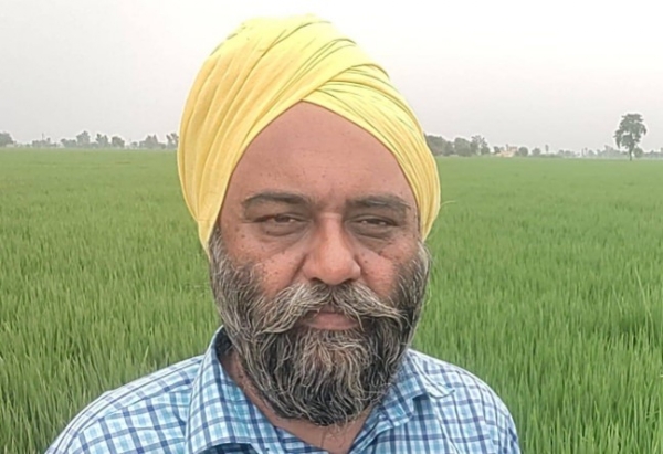 ਕਿਸਾਨ ਰਣਬੀਰ ਸਿੰਘ ਦੀ ਤਸਵੀਰ। ਕਿਸਾਨ ਰਣਬੀਰ ਸਿੰਘ ਦੀ ਤਸਵੀਰ।