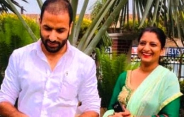 ਹਾਦਸੇ ’ਚ ਮਰਨ ਵਾਲੇ ਦੋਵੇ ਪਤੀ ਪਤਨੀ। ਹਾਦਸੇ ’ਚ ਮਰਨ ਵਾਲੇ ਦੋਵੇ ਪਤੀ ਪਤਨੀ।