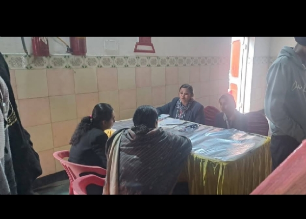 ਮਹਿਲਾਵਾਂ ਦੇ ਰੋਜ਼ਗਾਰ ਲਈ ਆਯੋਜਿਤ ਰੁਜ਼ਗਾਰ ਮੇਲੇ ਦਾ ਦ੍ਰਿਸ਼.