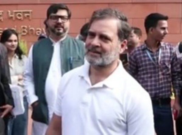 ਰਾਹੁਲ ਗਾਂਧੀ ਸੰਸਦ ਭਵਨ ਕੰਪਲੈਕਸ ਵਿਖੇ