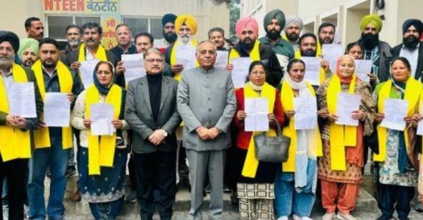 ਜੇਤੂ ਉਮੀਦਵਾਰਾਂ ਨਾਲ ਰਮਨ ਬਹਿਲ।