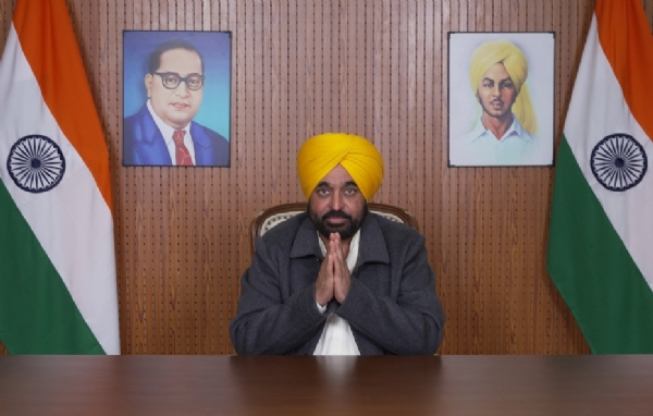 ਮੁੱਖ ਮੰਤਰੀ ਪੰਜਾਬ ਭਗਵੰਤ ਮਾਨ.