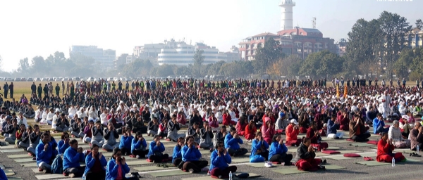 ਕਾਠਮੰਡੂ ਵਿੱਚ ਵਿਸ਼ਵ ਧਿਆਨ ਦਿਵਸ ਮਨਾਇਆ ਗਿਆ।