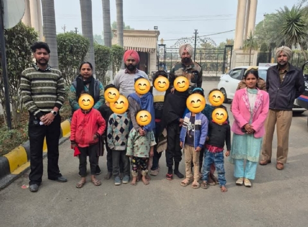 ਲੁਧਿਆਣਾ ਸ਼ਹਿਰ ਚੋਂ ਵੱਖ-ਵੱਖ ਸਥਾਨਾਂ ਤੋਂ ਰੈਸਕਿਊ ਕੀਤੇ 11 ਬੱਚੇ.