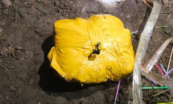 ਸਰਹੱਦ ਤੋਂ ਬਰਾਮਦ ਹੋਈ ਹੈਰੋਇਨ ਦੀ ਖੇਪ।