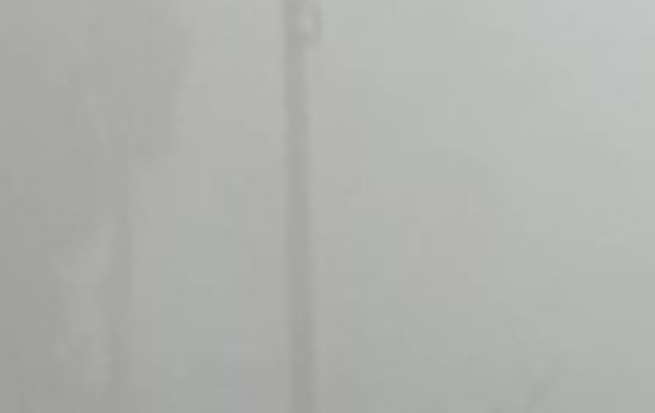 ਸੰਘਣੀ ਧੁੰਦ ਦਾ ਦ੍ਰਿਸ਼।