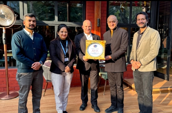 ਪੰਜਾਬ ਚੇਅਰ ਕਰਨ ਗਿਲਹੋਤਰਾ ਦੀ ਅਗਵਾਈ ਹੇਠ ਵਫ਼ਦ ਇਜ਼ਰਾਈਲੀ ਦੂਤਾਵਾਸ ਦੇ ਡਿਪਟੀ ਚੀਫ਼ ਨਾਲ ਮੁਲਾਕਾਤ ਦੌਰਾਨ.