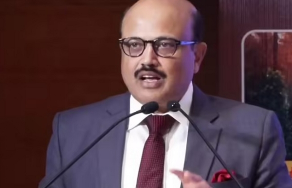 ਵਣਜ ਸਕੱਤਰ ਰਾਜੇਸ਼ ਅਗਰਵਾਲ ਸਮਾਗਮ ਨੂੰ ਸੰਬੋਧਨ ਕਰਦੇ ਹੋਏ।