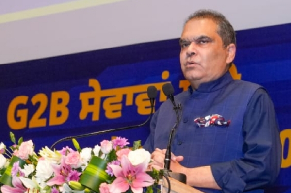 ਮੰਤਰੀ ਸੰਜੀਵ ਅਰੋੜਾ ਸੰਬੋਧਨ ਕਰਦੇ ਹੋਏ.