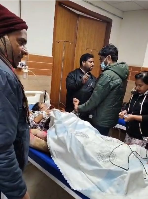 ਹਸਪਤਾਲ ’ਚ ਇਲਾਜ ਅਧੀਨ