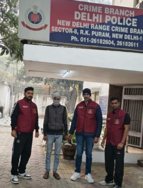 ਏਟੀਐਮ ਲੁੱਟ ਮਾਮਲੇ ਵਿੱਚ ਗ੍ਰਿਫ਼ਤਾਰ ਮੁਲਜ਼ਮ ਦੀ ਫੋਟੋ।