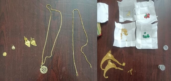 ਲੁੱਟੇ ਗਏ ਗਹਿਣਿਆਂ ਦੀ ਫੋਟੋ।